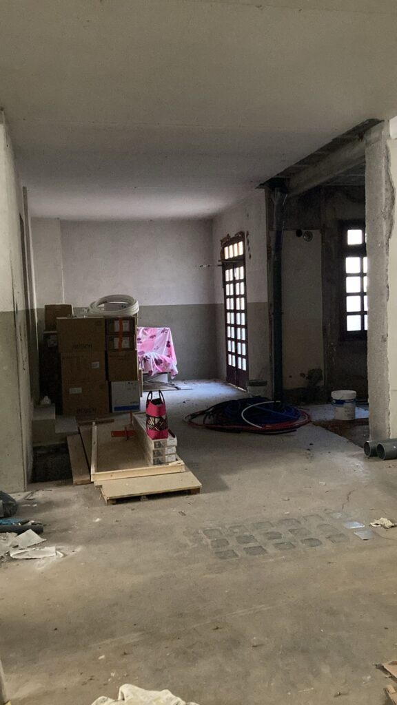 Appartement avant travaux, projet MILS
